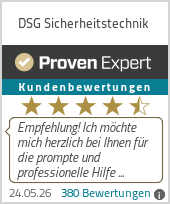 Erfahrungen & Bewertungen zu DSG Sicherheitstechnik