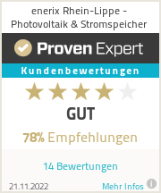 Erfahrungen & Bewertungen zu enerix Wesel - Photovoltaik & Stromspeicher