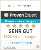 Erfahrungen & Bewertungen zu VPV Rolf Hocke