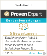 Erfahrungen & Bewertungen zu Ogulo GmbH
