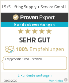 Erfahrungen & Bewertungen zu LS+S Lifting Supply + Service GmbH