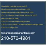 Fix Garage Door San Antonio