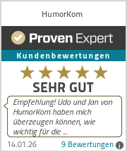 Erfahrungen & Bewertungen zu HumorKom