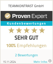 Erfahrungen & Bewertungen zu TEAMKONTRAST GmbH