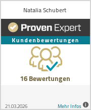 Erfahrungen & Bewertungen zu Natalia Schubert
