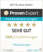 Erfahrungen & Bewertungen zu GCP & more GmbH