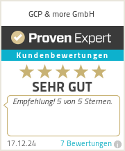 Erfahrungen & Bewertungen zu GCP & more GmbH