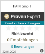 Erfahrungen & Bewertungen zu HAIN GmbH