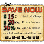 Locksmith Rochester Hills MI