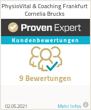 Erfahrungen & Bewertungen zu PhysioVital & Coaching Frankfurt Cornelia Brucks