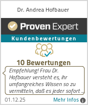 Erfahrungen & Bewertungen zu Dr. Andrea Hofbauer