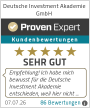 Erfahrungen & Bewertungen zu Deutsche Investment Akademie GmbH