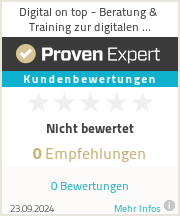 Erfahrungen & Bewertungen zu Digital on top - Beratung & Training zur digitalen Kompetenzentwicklung