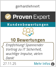 Erfahrungen & Bewertungen zu gerhardlehnert