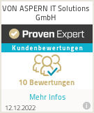 Erfahrungen & Bewertungen zu VON ASPERN IT Solutions GmbH