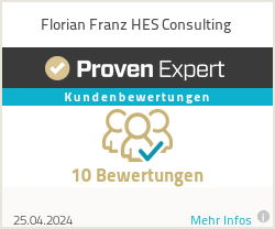 Erfahrungen & Bewertungen zu Florian Franz HES Consulting