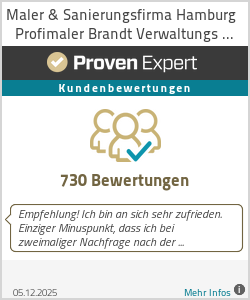 Erfahrungen & Bewertungen zu Maler & Sanierungsfirma Hamburg  Profimaler Brandt Verwaltungs GmbH  