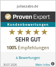 Erfahrungen & Bewertungen zu juliaszabo.de