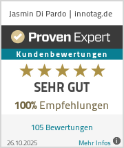 Erfahrungen & Bewertungen zu Jasmin Di Pardo | innotag.de