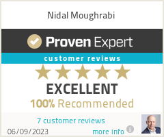 Ratings & reviews for Nidal Moughrabi