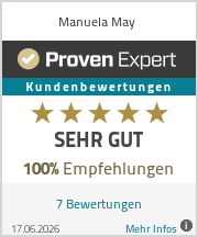 Erfahrungen & Bewertungen zu Manuela May