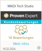 Erfahrungen & Bewertungen zu MAEX Tech Studio