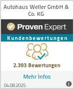 Erfahrungen & Bewertungen zu Autohaus Weller GmbH & Co. KG