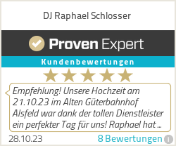Erfahrungen & Bewertungen zu DJ Raphael Schlosser