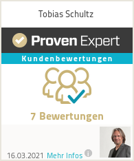 Erfahrungen & Bewertungen zu Tobias Schultz