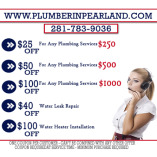 Plumber in Pearland TX