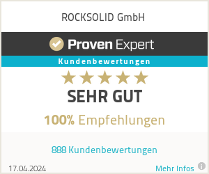 Erfahrungen & Bewertungen zu ROCKSOLID GmbH