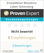 Erfahrungen & Bewertungen zu Emsdettener Reisebüro Lüken-Schencking