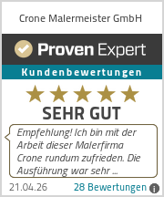 Erfahrungen & Bewertungen zu Crone Malermeister GmbH