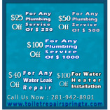 Toilet Repair Spring TX