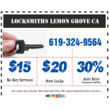 Locksmiths Lemon Grove CA