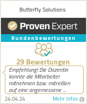 Erfahrungen & Bewertungen zu Butterfly Solutions