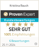 Erfahrungen & Bewertungen zu Kristina Rauch