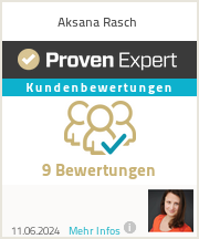 Erfahrungen & Bewertungen zu Aksana Rasch