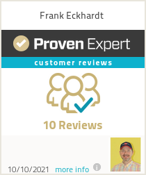 Ratings & reviews for Frank Eckhardt