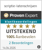 Beoordelingen &  beoordelingen voor scriptie-latenschrijven