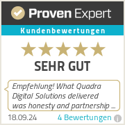 Erfahrungen & Bewertungen zu Quadra Digital Solutions