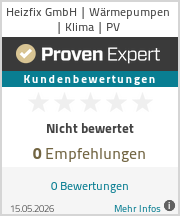 Erfahrungen & Bewertungen zu Heizfix GmbH | Wärmepumpen | Klima | PV
