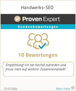 Erfahrungen & Bewertungen zu Handwerks-SEO