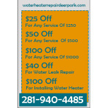 Water Heater Repair Deer Park TX