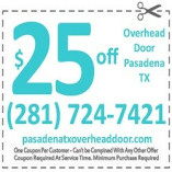 Pasadena TX Overhead Door