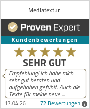 Erfahrungen & Bewertungen zu mediatextur
