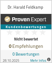 Erfahrungen & Bewertungen zu Dr. Harald Feldkamp