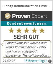 Erfahrungen & Bewertungen zu Krings Kommunikation GmbH