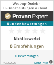 Erfahrungen & Bewertungen zu Westrup-Dudek - IT-Dienstleistungen & Cloud Services