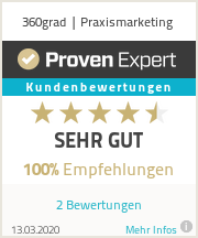 Erfahrungen & Bewertungen zu 360grad | Praxismarketing